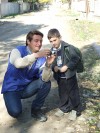 12 November - Kvemo Chala - talking pics with kids